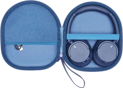 Miniatura 14 de XANAD Funda compatible con auriculares Sony WH-CH720N WH-CH520 con cancelación de ruido, color negro