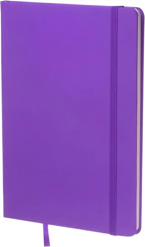 Miniatura 11 de PATIKIL Cuaderno rayado A5, 160 páginas, papel rayado grueso de 2.82 oz/m², 8.3 x 5.7 pulgadas, tapa dura, para trabajo y escritura, color negro