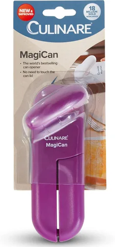 Miniatura 2 de Culinare Abrelatas C10026 MagiCan, morado, plástico/acero inoxidable, abrelatas manual, mango cómodo para mayor seguridad y facilidad, variante