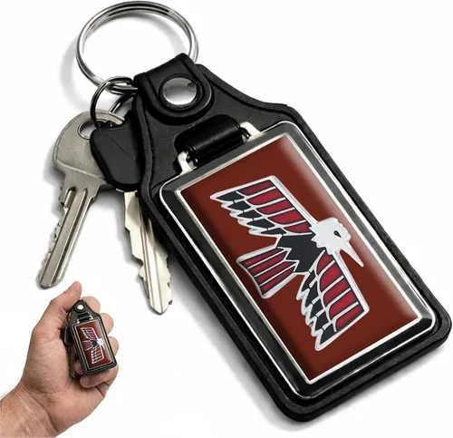 Miniatura 74 de Brotherhood Car Key Chain for Cutlass - Classic Models Keychain for Men and Women Gift Key Ring Azul alpino