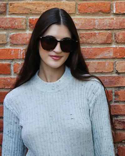 Miniatura 31 de FIMILU Paquete de 2 lentes de sol polarizados para mujer, lentes de protección UV400, montura grande, lentes de moda, elegantes