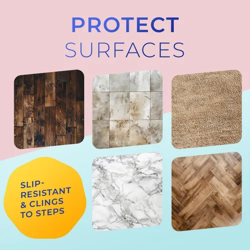 Miniatura 4 de Protector de goma de neopreno duradero para corredores Tapete de alto rendimiento para suelos del hogar y la oficina 0.069 pulgadas de grosor