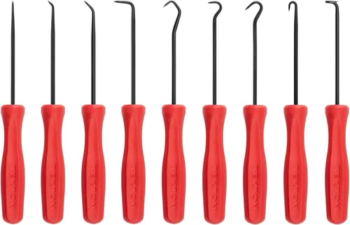 Miniatura 12 de TEKTON Juego de picos y ganchos puntiagudos con funda (5 piezas) PNH90402 Fabricado en EE. UU