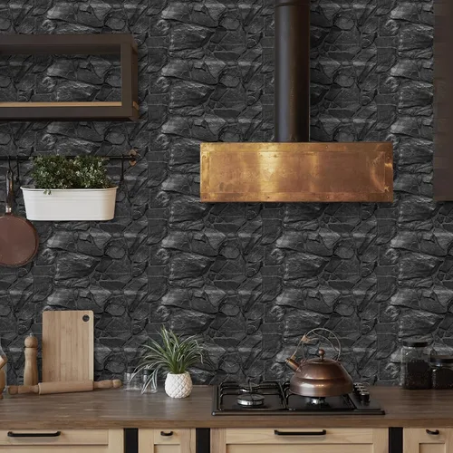Miniatura 5 de Adhesivo retro para azulejos de despegar y pegar, azulejos adhesivos para azulejos de pared de cocina, calcomanías impermeables para baño, vinilo