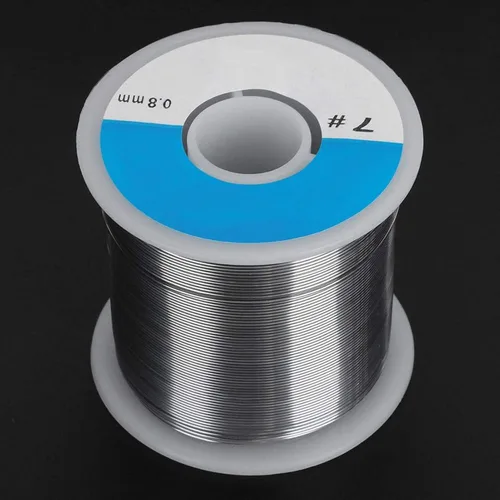 Miniatura 5 de 17.64 oz 0.031 in alambre de soldadura, 63/37 punto de fusión bajo brillante sin lavado de alambre de estaño, suministros de soldadura