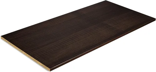 Miniatura 4 de Grain Wood Furniture Shaker - Estante de madera maciza opcional con acabado de nogal Nuez