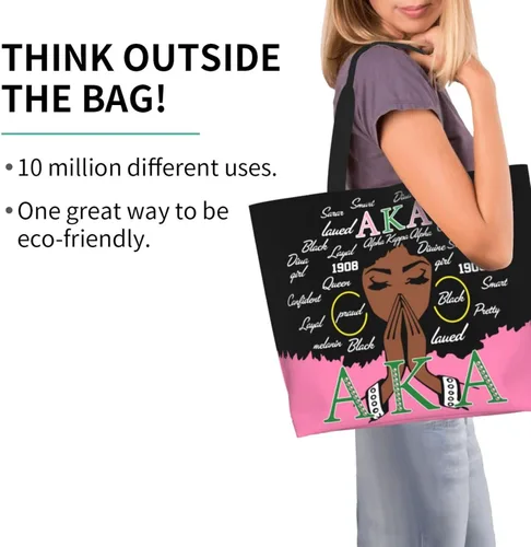 Miniatura 3 de Bolsos de hombro para mujer, grandes, ligeros, de lona con paneles para compras, trabajo, viajes