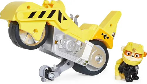 Miniatura 13 de Paw Patrol, Moto Pups Deluxe de Skye, vehículo de motocicleta de tracción que hace piruetas y figura de juguete