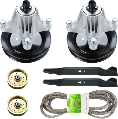 Miniatura 8 de Youxmoto LTX1040 Conjunto de husillo 618-04822 se adapta a 42 pulgadas MTD/Troy-Bilt/Cub Cadet LTX1042, LT2000; cubierta de 60 pulgadas ZT1-60