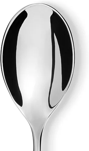 Miniatura 2 de Alessi Nuovo Milano 5180/4 - Juego de cucharas de postre de diseño, acero inoxidable, 6 piezas