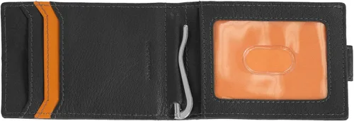 Miniatura 2 de Timberland Men's Slim Leather Front Pocket Credit Card Holder Wallet