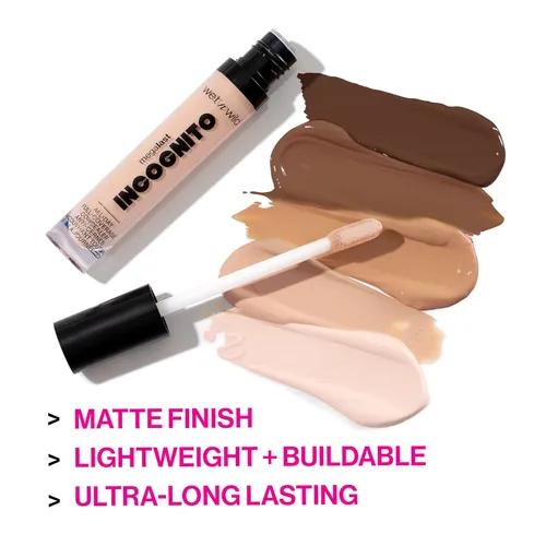 Miniatura 2 de wet n wild Mega Last Incognito 1114054 - Corrector líquido mate para todo el día