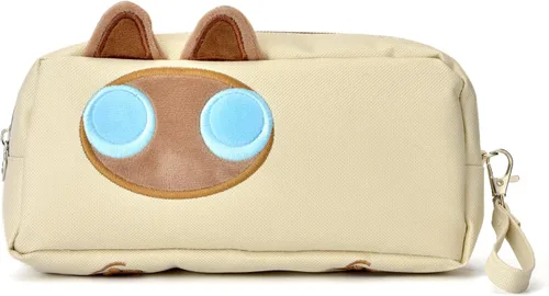 Miniatura 9 de Hongdian - Estuche para lápices de gran capacidad, bolsas para bolígrafos de gato 3D, organizador para oficina, universidad y escuela