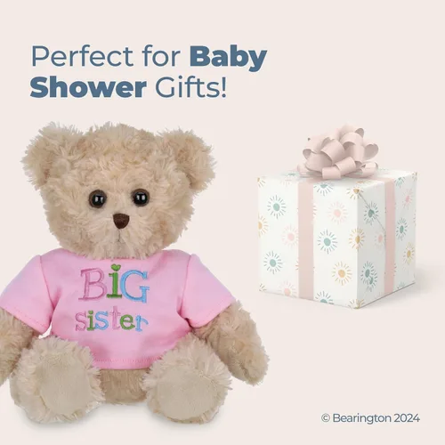 Miniatura 5 de Bearington Big Sister - Oso de peluche para hermana mayor de 12 pulgadas