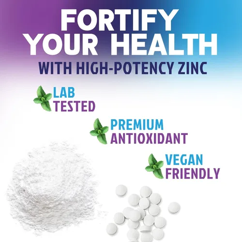 Miniatura 6 de Suplementos de zinc de 40 mg – 40 mg de zinc es el límite diario superior seguro de los NIH para mujeres y hombres – El mejor suplemento de zinc