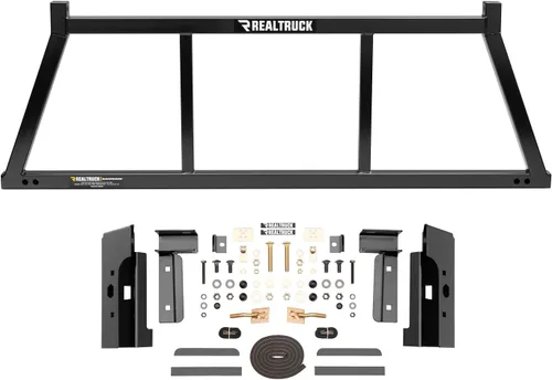Miniatura 15 de Kit de hardware RealTruck BACKRACK para uso con tapa de remolque de perfil bajo, negro, sin perforación 40120 Compatible con Chevrolet/GMC