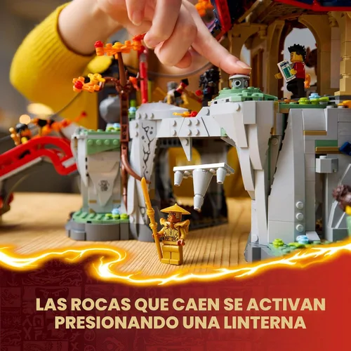 Miniatura 5 de LEGO NINJAGO Templo del Torneo de la Ciudad - Juguete de construcción para adolescentes niños y niñas, edades 14+, ideal para fanáticos de Dragons