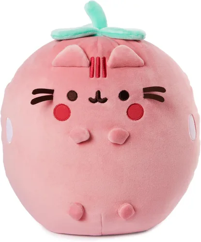GUND Pusheen Squisheen - Peluche perfumado de fresa, juguete esponjoso para edades de 8 años en adelante, rosa, 11 pulgadas