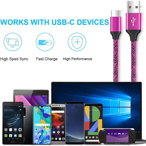 Miniatura 6 de Bloque de cargador de pared tipo C, cable de carga rápida para Samsung Galaxy A36 A16 S26 S25 S24 S23 S22 S21 FE S20 5G S10E A17 A15 A14 A13 A12 A56