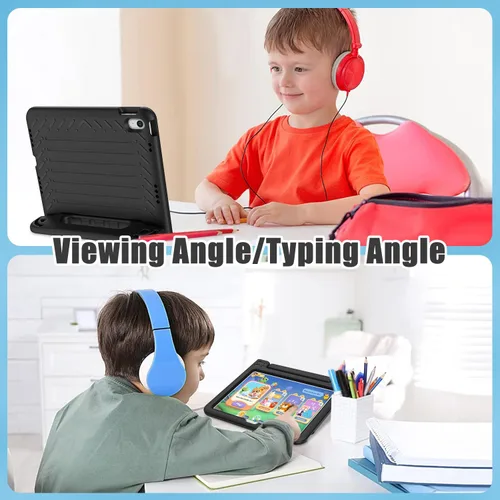 Miniatura 6 de AVAWO - Funda infantil para iPad de 10.9 pulgadas con protector de pantalla integrado, duradera, a prueba de golpes, ligera, con mango protector