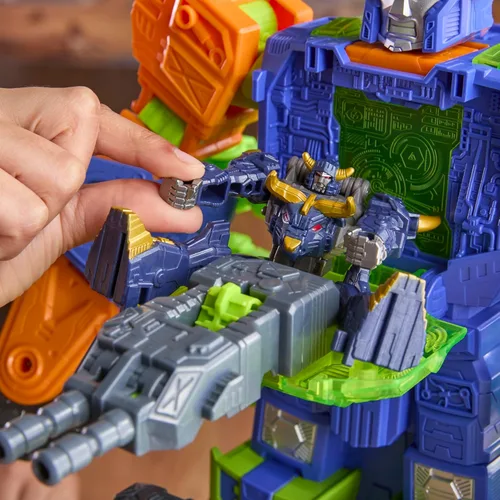 Miniatura 9 de Transformers CYBERWORLD - Juego de batalla Scorponok Strike, juego de figuras de acción de conversión con luces y sonidos, juguetes robot para niños