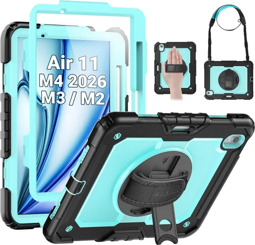 Miniatura 26 de SEYMAC para iPad mini 5/ Mini 4 Funda de 7.9 Pulgadas, Funda Protectora de Cuerpo Completo Resistente a Golpes con Protector de Pantalla, Soporte