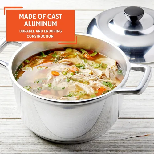 Miniatura 3 de IMUSA Horno holandés de aluminio fundido de 3.5qt H. Cajun