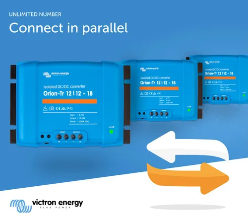 Miniatura 5 de Victron Energy Orion-Tr Convertidor de CC a CC - 12/12-Voltios 18 Amperios 220-Vatios - Protección IP43 - para Sistemas de Batería Dual - Aislado