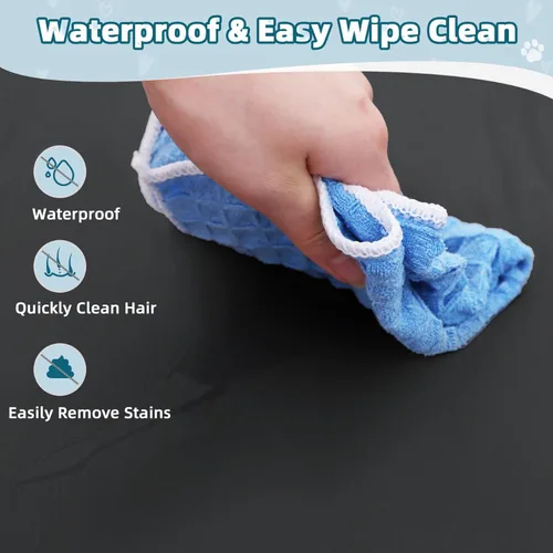 Miniatura 2 de Tapete para jaula de perro, tapete impermeable para perrera, cama refrescante para mascotas para perros medianos y grandes, cama para mascotas al