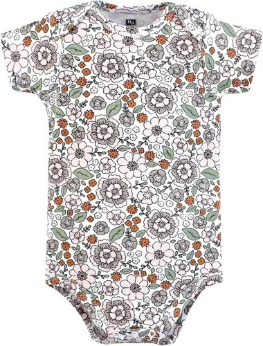 Miniatura 230 de Hudson Baby baby-girls Cotton Bodysuits 3-pack