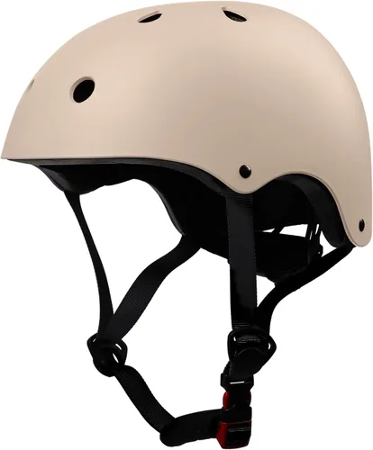 Miniatura 13 de Casco de bicicleta para niños pequeños, 2 tamaños ajustables, para niños y niñas, multideporte, ajustable, para scooter, bicicleta, monopatín