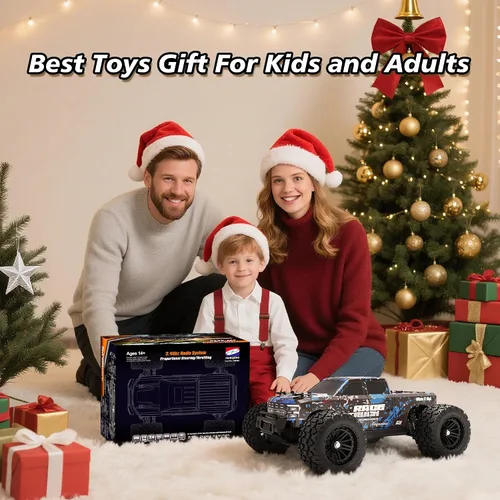 Miniatura 8 de HAIBOXING Autos RC a escala 1/18 4WD todoterreno Monster Trucks con 36+KM/H de alta velocidad, 2.4 GHz control remoto, vehículos eléctricos todo