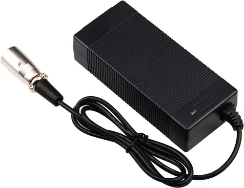 Miniatura 3 de Cargador de batería de 36V 42V 2A con 3-Pin XLR para Mini Dirt 650 Batería 10s 36 Voltaje Volt Batería de iones de litio