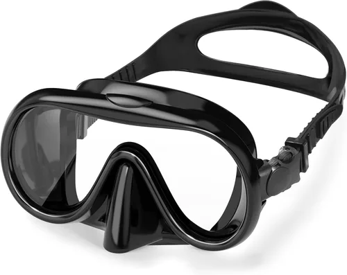 Miniatura 8 de Keary Gafas de natación para adultos con cubierta para la nariz, gafas de natación para hombres, mujeres, jóvenes, buceo, piscina, gafas de agua
