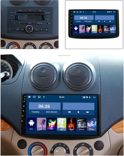 Miniatura 2 de Android 10.0 Double Din 9 Inch Car Stereo Audio 1080P Touchscreen in-Dash GPS Navigation Head Unit WiFi/Bluetooth/FM Radio for Chevrolet Epica