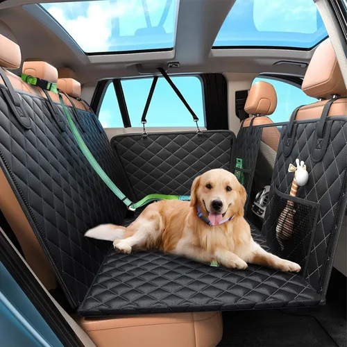 Miniatura 6 de Roses&Poetry Correa de Perro Manos Libres con Bolsa con Cremallera, Correa Elástica de Cintura de 6-9 pies para Caminar con Perros Medianos