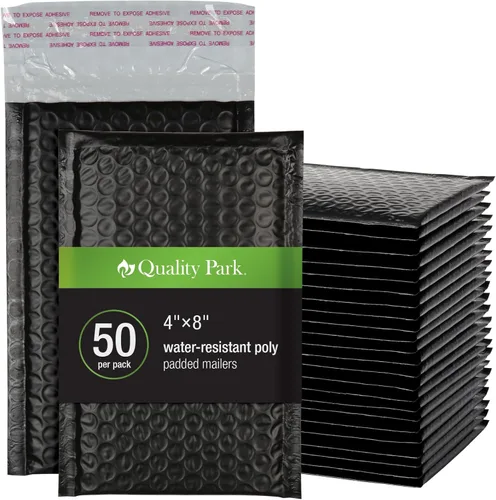 Miniatura 23 de Quality Park Sobres de burbujas, 6 x 9 pulgadas, sobres de polietileno blancos, sobres acolchados, sobres de envío, resistentes al agua