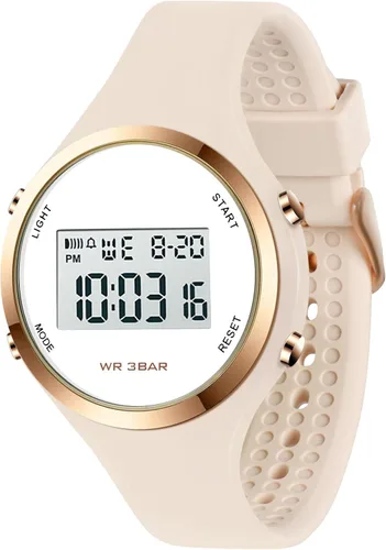 Miniatura 66 de Women LED Display Elecreonic Watch Fashion Chrono Alarm Digital Clock Woman Outdoor Sport Wirstwatch