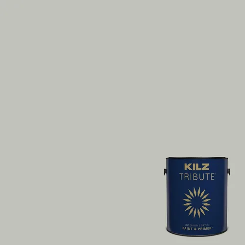 Miniatura 99 de KILZ TRIBUTE Pintura e imprimación, para interiores, semibrillante, Vintage Indigo, 1 galón Índigo Victoria
