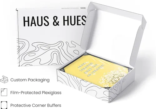 Miniatura 30 de Haus and Hues Arte de pared amarillo – Pósteres estéticos con cita para adolescentes, pósteres estéticos para dormitorio, niñas, impresión artística