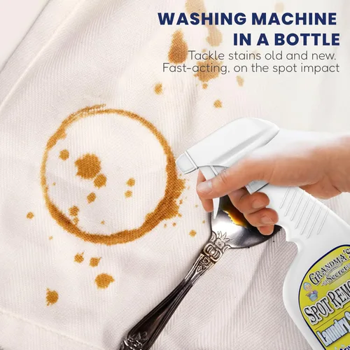 Miniatura 2 de Grandma's Secret - Aerosol removedor de manchas para ropa sucia - Removedor de manchas para tela sin cloro, blanqueador ni toxinas - Elimina manchas
