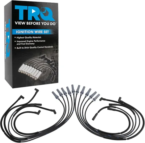 Miniatura 180 de Kit de cables para bujías de encendido del motor TRQ para Ford F250 F350 Super Duty V8 6.2L Nuevo