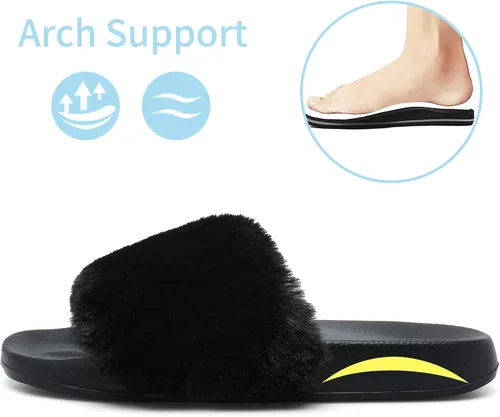 Miniatura 3 de Spesoul - Pantuflas para mujer con punta abierta, para interiores y exteriores, estilo casual