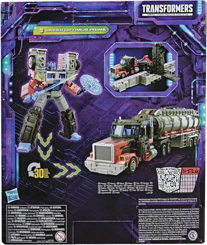 Miniatura 7 de Transformers Toys Generations Legacy Series Leader G2 Universe Laser Optimus Prime - Figura de acción para niños de 8 años en adelante, 7 pulgadas