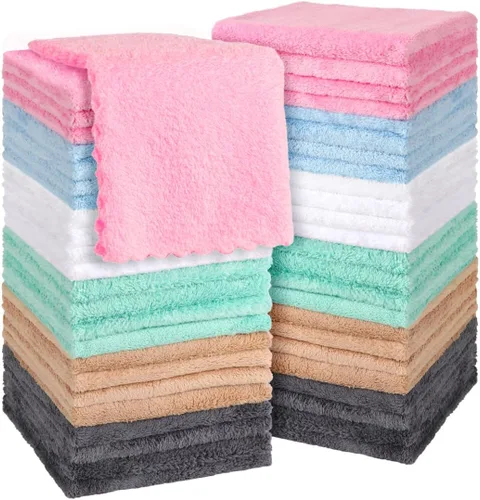 Miniatura 28 de Orighty Paquete de 2 toallas de baño (27 x 54 pulgadas), tacto suave, altamente absorbente, microfibra de secado rápido para cuerpo, deportes, yoga