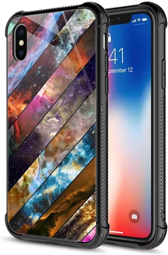 Miniatura 12 de CARLOCA Funda compatible con Samsung Galaxy S22 Ultra, diseño gráfico de identidad abstracta de nebulosa, a prueba de golpes, antiarañazos