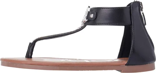 Miniatura 3 de bebe Girls' Sandals Rhinestone Studded Gladiator Sandals with Medallion (Little KidBig Kid)