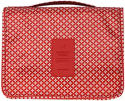 Miniatura 11 de L&FY Neceser portátil multifuncional para viaje, estuche de maquillaje y cosméticos, organizador de artículos de aseo, A-Negro