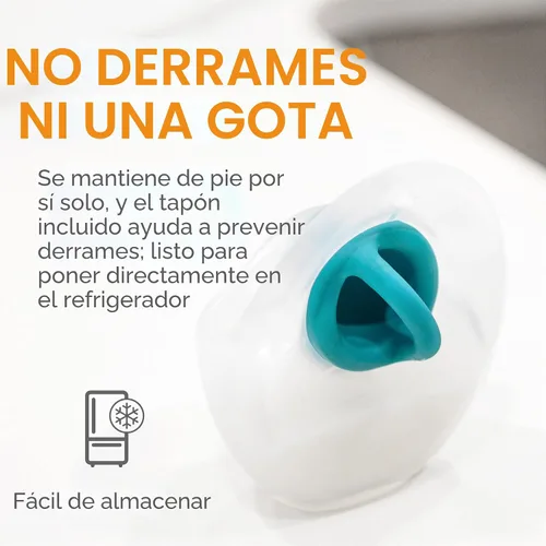 Miniatura 3 de Boon Trove Extractor de leche manual de silicona – Colector de leche pasivo – Extractor de leche manos libres para lactancia – Esenciales