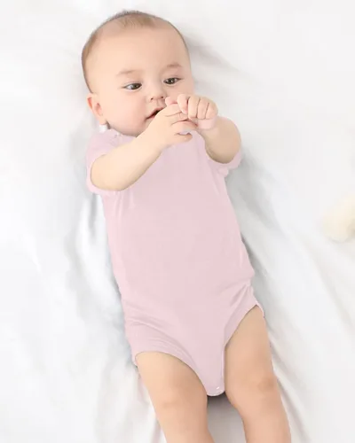 Miniatura 6 de GUISBY Body de manga corta para bebé, rayón de verano, recién nacido, niños y niñas, 0-24 meses
